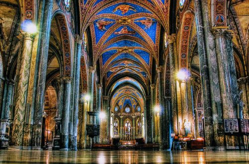 Basilica of Santa Maria sopra Minerva in Rome,