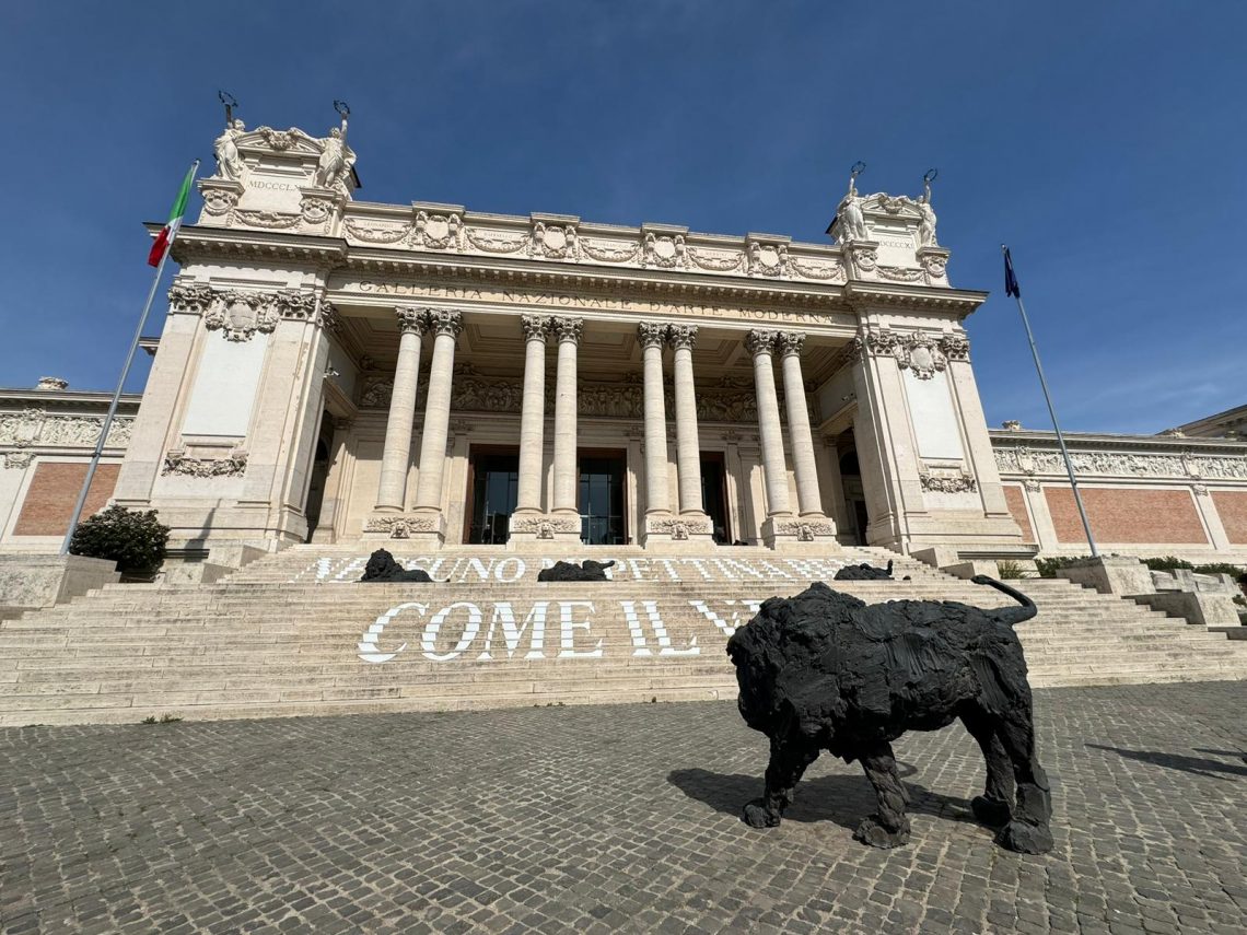 The Galleria Nazionale d'Arte Moderna e Contemporanea in Rome