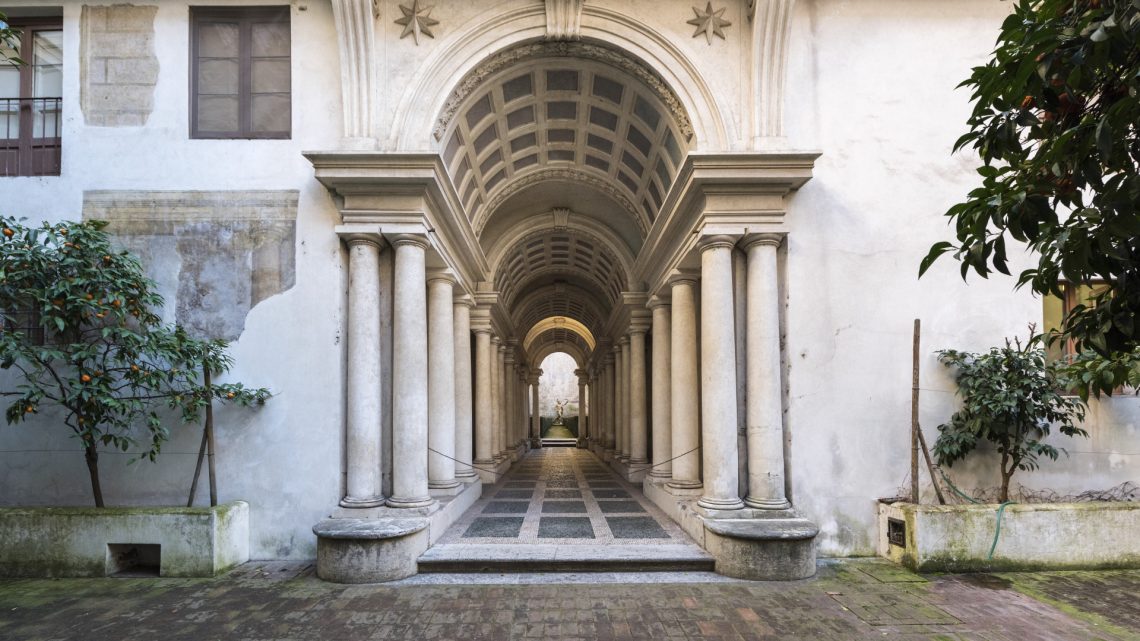 Palazzo Spada galleria Borromini