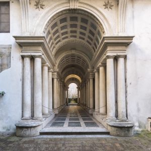 Palazzo Spada galleria Borromini