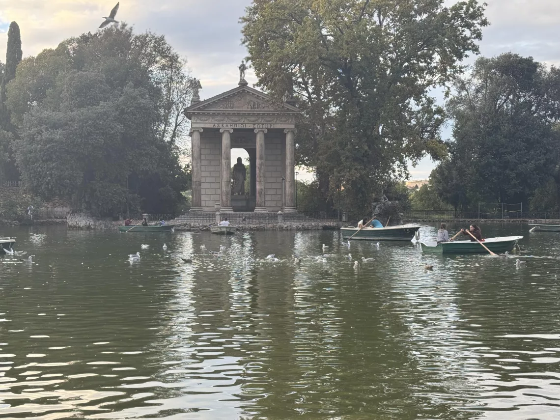 Laghetto di Villa Borghese