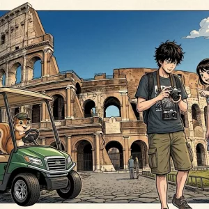 Golfcar tour