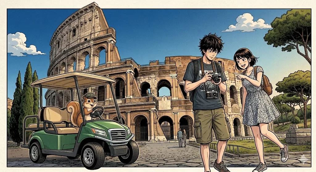 Golfcar tour